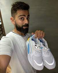 Virat Kohli With His New Puma Shoes Puma Sports Shoes Virat Kohli Sneakers