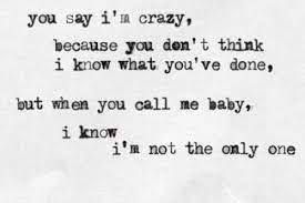 Lyrics Of Songs That I Find Slightly Ok Im Not The Only One Sam Smith Wattpad