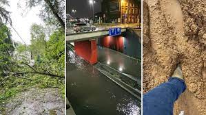 Alerte météo pour la belgique. Inondations Debordements Arbres Couches Des Consequences Et Des Degats Aux Quatre Coins De La Belgique Apres