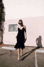 Satin wedding guest dresses are the perfect day through to night option. Perfect Dresses For Nye Damsel In Dior Black Tie Wedding Guest Dress Perfect Dress Beach Wedding Outfit