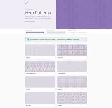 Hero Patterns Collection Of Repeatable Svg Background Patterns For You To Use On Your Web Projects In 2020 Web Project Background Patterns Pattern