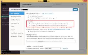 The app is widely used. Slack Desktop Notifications Visibility Helper