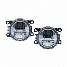 2pcs Car Styling Round Front Bumper Led Fog Lights Drl Daytime Running Driving Fog Lamps For Renault Grand Scenic Ii Jm0 Jm1 M Led Fog Lights Car Lights Lights