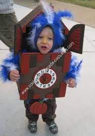 Coolest Homemade Cuckoo Clock Halloween Costume Toddler Halloween Costumes Toddler Halloween Pumpkin Halloween Costume