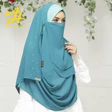 Hijab Niqab Letizia Lux In Zircon Muslim Fashion Outfits Niqab Hijab Niqab