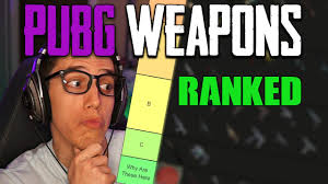 Getting the range advantage is key in battle royales, and if your aim is true enemies won't be able to approach you. Ultimate Pubg Weapon Tier List 2020 Pubg Season 10 Best Guns Pc Xbox Ps5 Youtube