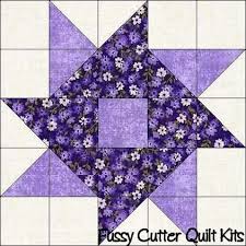 Scrappy Fabric Whirlygig Pinwheel Easy Patchwork Pre Cut Quilt Blocks Squares Top Kit Hsts Ulama Yorgan Dikme Yorgan Dikisi Ve Bargello Yorgan