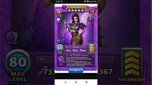 • deals 135% damage to the target and nearby enemies. Empires Puzzles Heroina Do Mes De Maio Youtube