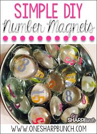 Diy Number Magnets Diy Classroom Classroom Calendar Resource Classroom