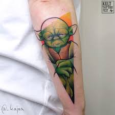 Yoda Star Wars Tattoo By Kajaa Krakow Poland In 2020
