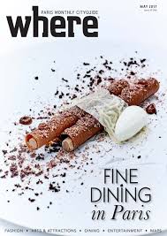 Find the latest in women's, men's, and kids' fashion to suit your styling needs, as well as delving through an eclectic range of designer brands.complete your look with the perfect bags, jackets and coats, shoes and boots, accessories and jewellery to fit every budget. Calameo Where Paris May 2017 280