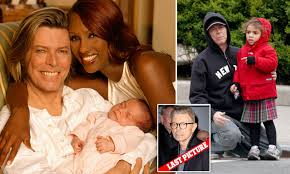 It's rare to get a glimpse of alexandria zahra jones, daughter of the late david bowie and his supermodel wife, iman. How David Bowie S Daughter Lexi Put His Workaholic Tendencies Into Perspective Daily Mail Online