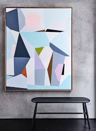 Rebecca Judd Loves Melbourne Lifestyle Fashion Blogger Abstract Artists Geometric Painting Abstract