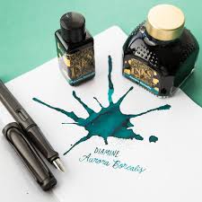 Diamine Aurora Borealis 30ml Bottled Ink Bottled Ink Fountain Pen Ink Fountain Pen