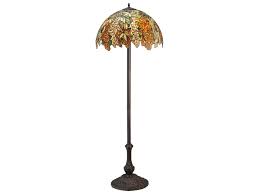 Pink 5 head floor lamp decor by color. Meyda Tiffany Laburnum Jadestone Multi Color Floor Lamp My120518