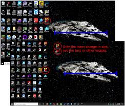 When you select a desktop icon size, the icon size of items on your windows 10 desktop will adjust immediately. How To Make Desktop Icons Smaller In Windows 10