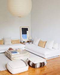 Low White Sofa Lounge Via Pinterest Furniture Design Living Room White Sofa Living Room Living Room Designs