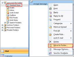 How To Recover Deleted Mail In Outlook 2007/2010/2013/2016
