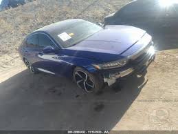 2018 honda accord sport 2.0t. Honda Accord Sedan Sport 2 0t 2018 Blue 2 0t Vin 1hgcv2f35ja035142 Free Car History