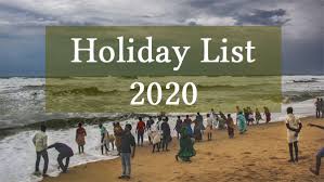Holiday List 2020 Public Holidays In India Oneindia News