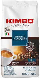 Kimbo coffee is a brand of coffee of italian coffee that is making its presence felt across the coffee globe. Kimbo Espresso Coffee Classico 1 Kg Whole Espresso Beans