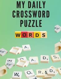 Create your own custom crossword puzzle printables with this crossword puzzle generator. My Daily Crossword Puzzle Large Print Medium Level 100 Crossword Book Puzzles For Adults Large Print Paperback Politics And Prose Bookstore