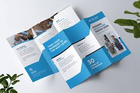 Free tri fold brochure mockup psd to present your artwork design for your client like a professional. Corporate Tri Fold Brochure Template Graphic By Pixelpick Creative Fabrica