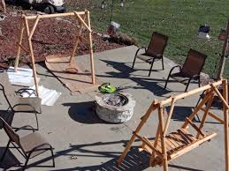 They are perfect for watch ball games, going camping, or even just for sitting on the back porch. Log Swing 87 680 0204