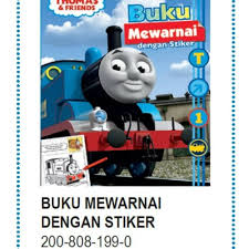 Gambar thomas untuk mewarnai motivational hd wallpapers. Jual Buku Buku Thomas And Friend Buku Mewarnai Dengan Stiker Jakarta Barat Hartanazulkarnain Tokopedia