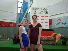 Alicia Pooch und Franziska Bartke bei der Deutschen Meisterschaft ...
