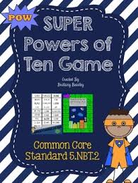 5 nbt 2 super powers of ten game