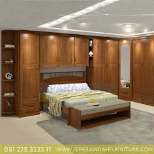 Kamar tidur utama minimalis ktu 005 ini terbuat dari bahan kayu jati solid den kering; Set Kamar Tidur Utama Athela Desain Mewah Kamar Tidur Minimalis