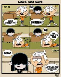 Baby Lucys first scare (Art by Julex93) : rtheloudhouse
