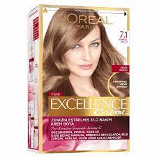 Loreal Excellence Sac Boyasi 7 1 Kullu Kumral Cabelo Loiro Cabelo Loiro Tingido Cabelos Acobreados