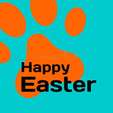I made this bunny paw prints template using my cricut explore machine and i made bunny feet svg file with the free download below. Happy Easter Card With Rabbit Paw Print Vector Stock Vector Illustration Of Label Invitation 158686131