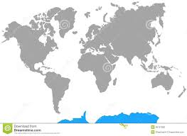 Highlight Antarctica Continents World Map Illustration Isolated White Illustrated Map World Map World Map Wallpaper