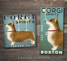 Free Customization Corgi Dog Pembroke Welsh Corgi Martini Etsy Corgi Pembroke Welsh Corgi Corgi Dog
