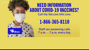 To 6 p.m., and saturday 9 a.m. Number Links To Register For Covid 19 Vaccine In South Carolina Wltx Com