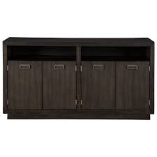 A spacious dining room buffet gives you a place to store wine glasses, your favorite bottles of liquor and anything you see fit. Signature Design By Ashley Hyndell Contemporary Dining Room Server With Metal Accents In Dark Espresso Finish Royal Furniture Buffets