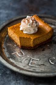 Combine the sugar and graham cracker pieces in the bowl of a food processor and process until they're finely ground. Pumpkin Pie Cheesecake Bars Baker By Nature