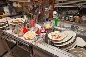 kitchen sink stock photo
