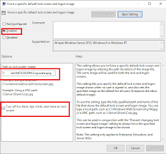 Windows 10 Customize The Login Screen On Windows 10 Using A Gpo Griffon S It Library
