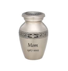 Flying Owl Pewter Mini Keepsake Urn