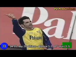 Born 12 april 1979) is an italian former professional footballer who played as a . Sergio Pellissier 112 Goals In Serie A Part 1 3 1 37 Chievo Verona 2002 2007 Youtube