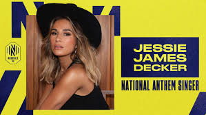 Santa claus is coming to town available everywhere now!! Nashville Artist Jessie James Decker To Perform National Anthem At Nashville Sc Match On Sunday May 2 Nashville Sc