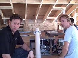 Depending on configuration of the exhaust, some of the condensed moisture may be drained to the exterior of the building, with the remainder draining back toward the furnace. 95 Efficient Gas Furnace Venting For A Sealed Foamed Attic Youtube