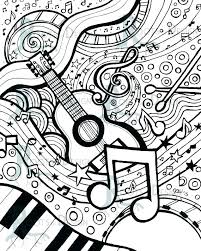 100% free coloring page of music notes. Music Note Coloring Pages Coloring Book 2021