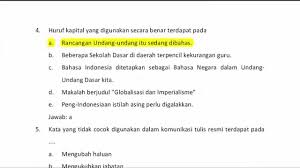 Contoh soal dan materi pelajaran 9 contoh soal psikotes experd tes kemampuan dasar. Tes Perbankan Dan Bumn Bidang Bahasa Indonesia Youtube
