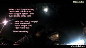 C g am g duhai kasih ingin dimanja. P Ramlee Malam Bulan Di Pagar Bintang Eroll Adnan Cover Youtube