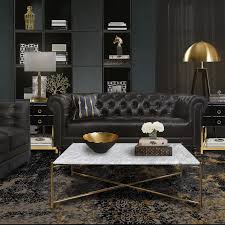 Black And Gold Art Deco Interior Finn Avenue Luxury Collection Gold Living Room Decor Gold Living Room Black Living Room Decor